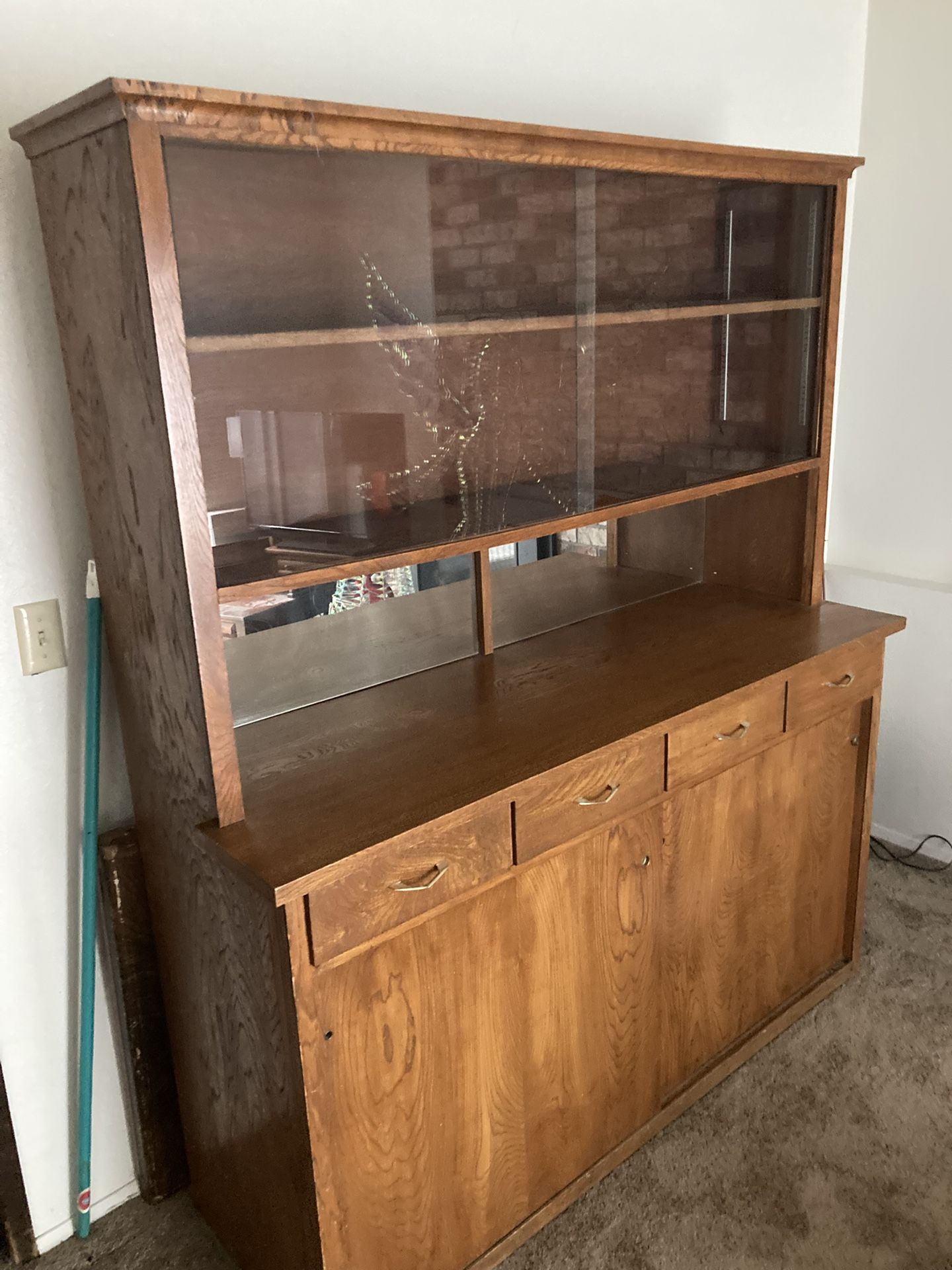 Mid-century Style Hutch 
