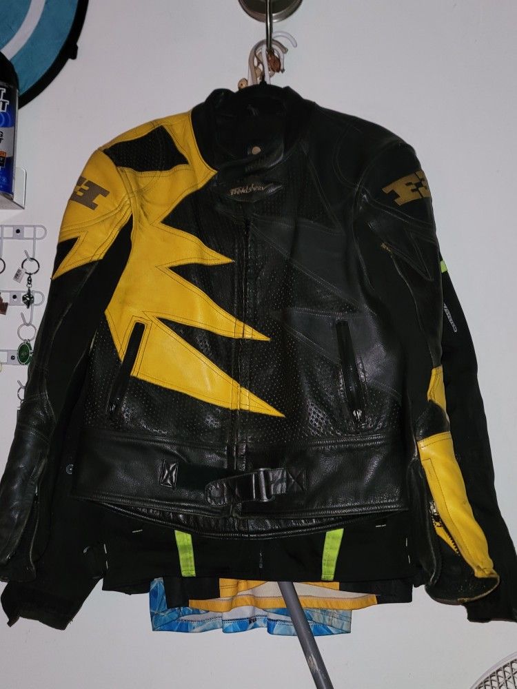 Fieldsheer Leather Motorcycle Jacket