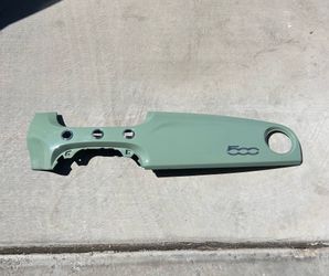 2012-2015 Fiat 500 dashboard trim green