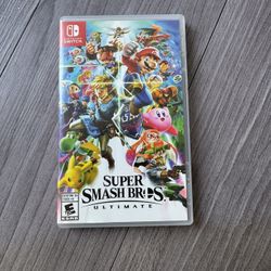 Super Smash Bros Nintendo Switch Game