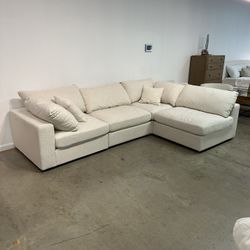 RH Style Cloud Modular Sofa Couch Chaise For Living Room — FREE Delivery 