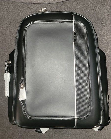 Tumi Leather Backpack $675