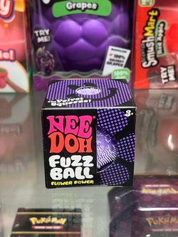 NeeDoh FUZZ BALL In Purple 💜 The Velvet Squeeze! Nee Doh Viral Squish