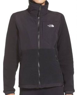 The North Face Women's Black Denali Fleece Jacket, XS