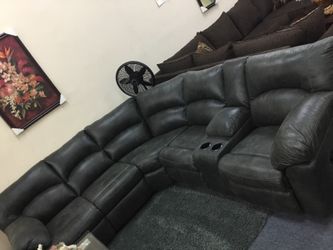 Ashley sectional recliner