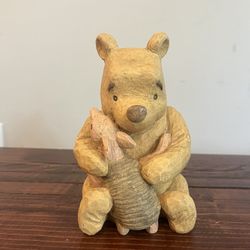 Disney Charpente Winnie Pooh Piglet Piggy Classic Coin Bank 7” Vintage 1999 90s