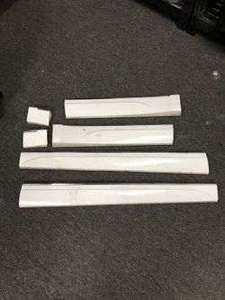 Audi Q5 Door Moldings With Chrome Trim