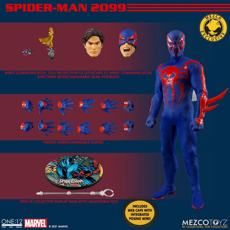Mezco One:12 Collective Spider Man 2099
