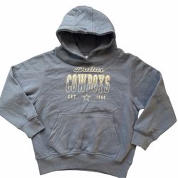 New Dallas Cowboys Girls Hoodie Size S 6/6X