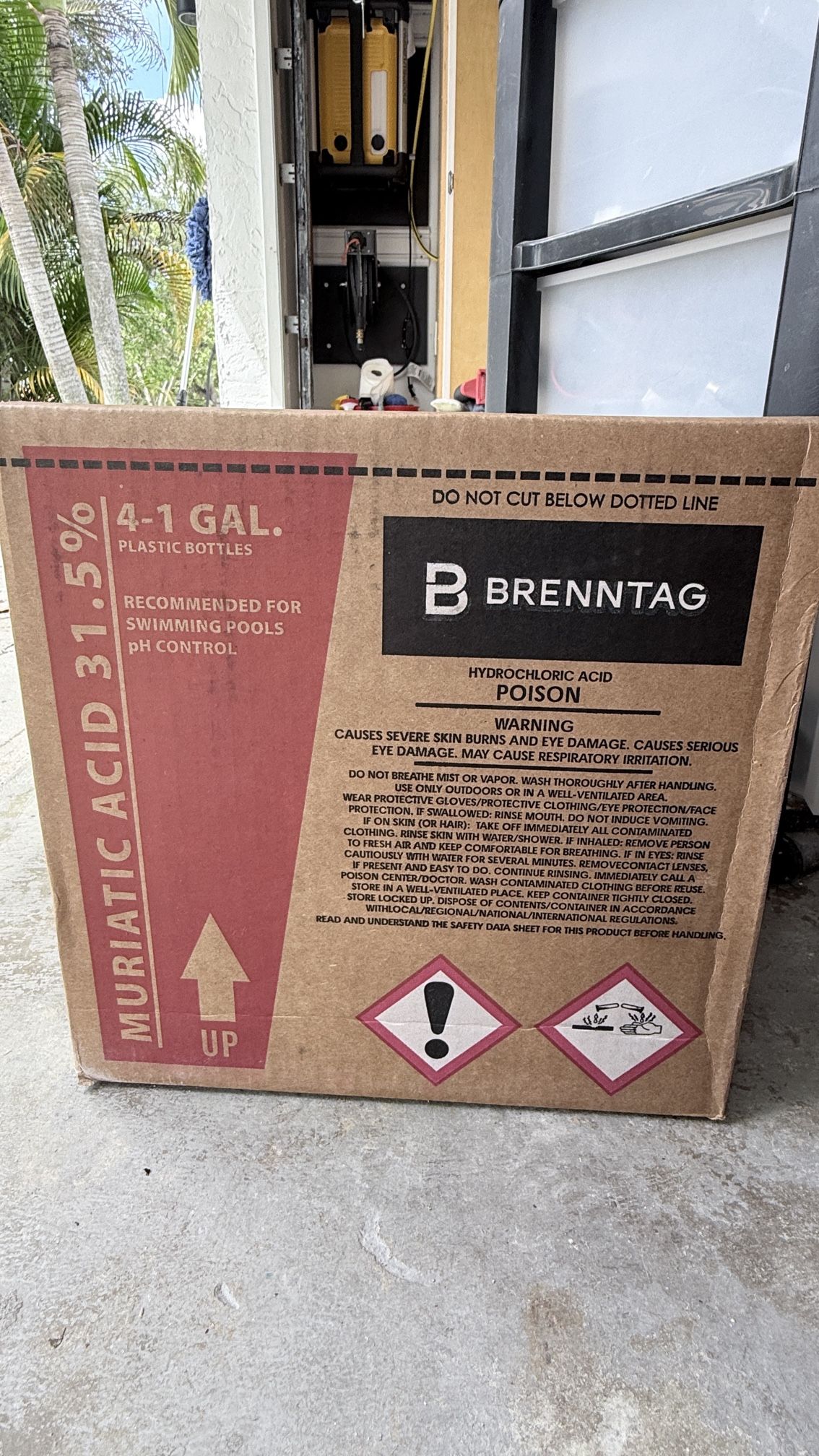 MURIATIC ACID CASE 31.5%