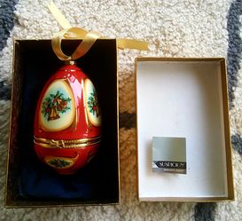 Suspicion Marcasite Christmas Musical Christmas Tree Ornament