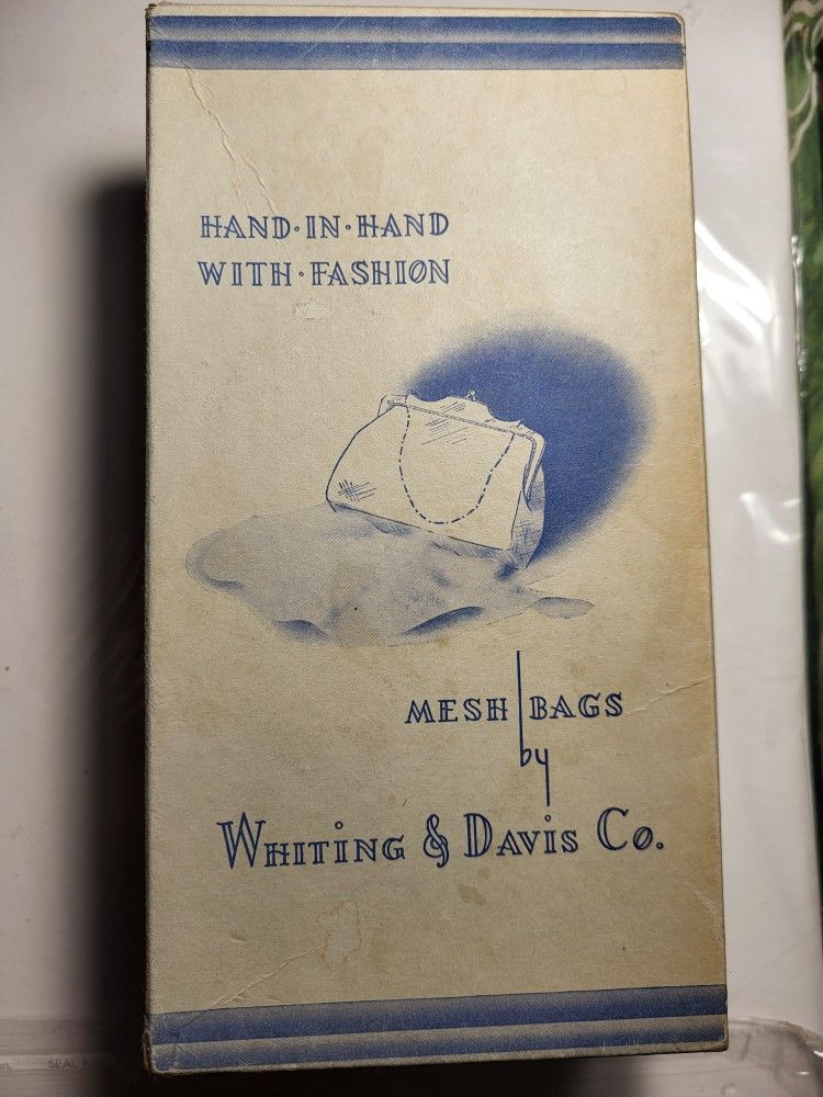 Vintage/Antique Whiting & David Mesh Bags