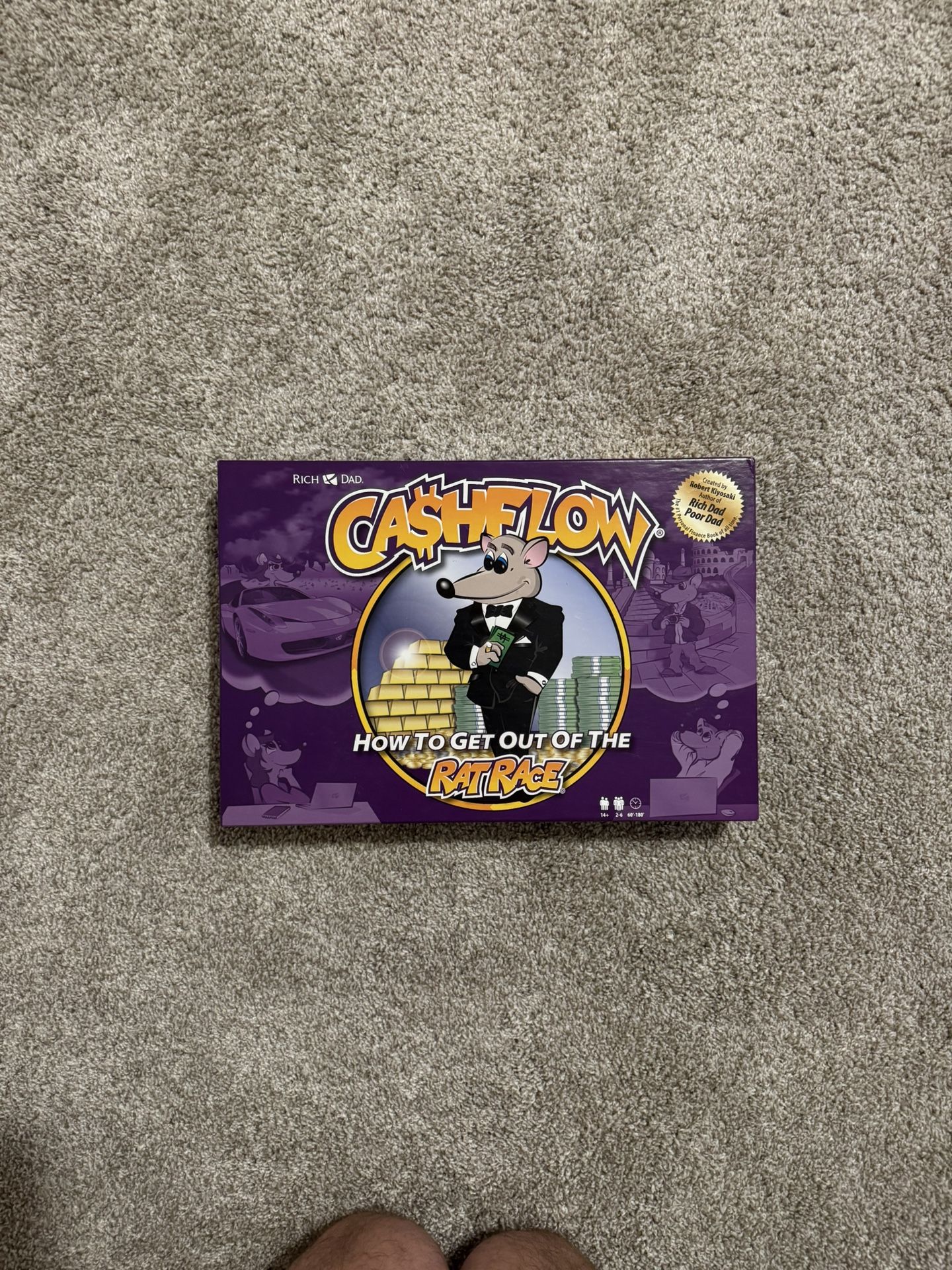 Cashflow board game - Rich Dad, Poor Dad