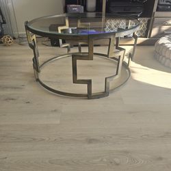 Ashley's Frostine Glass Coffee Table