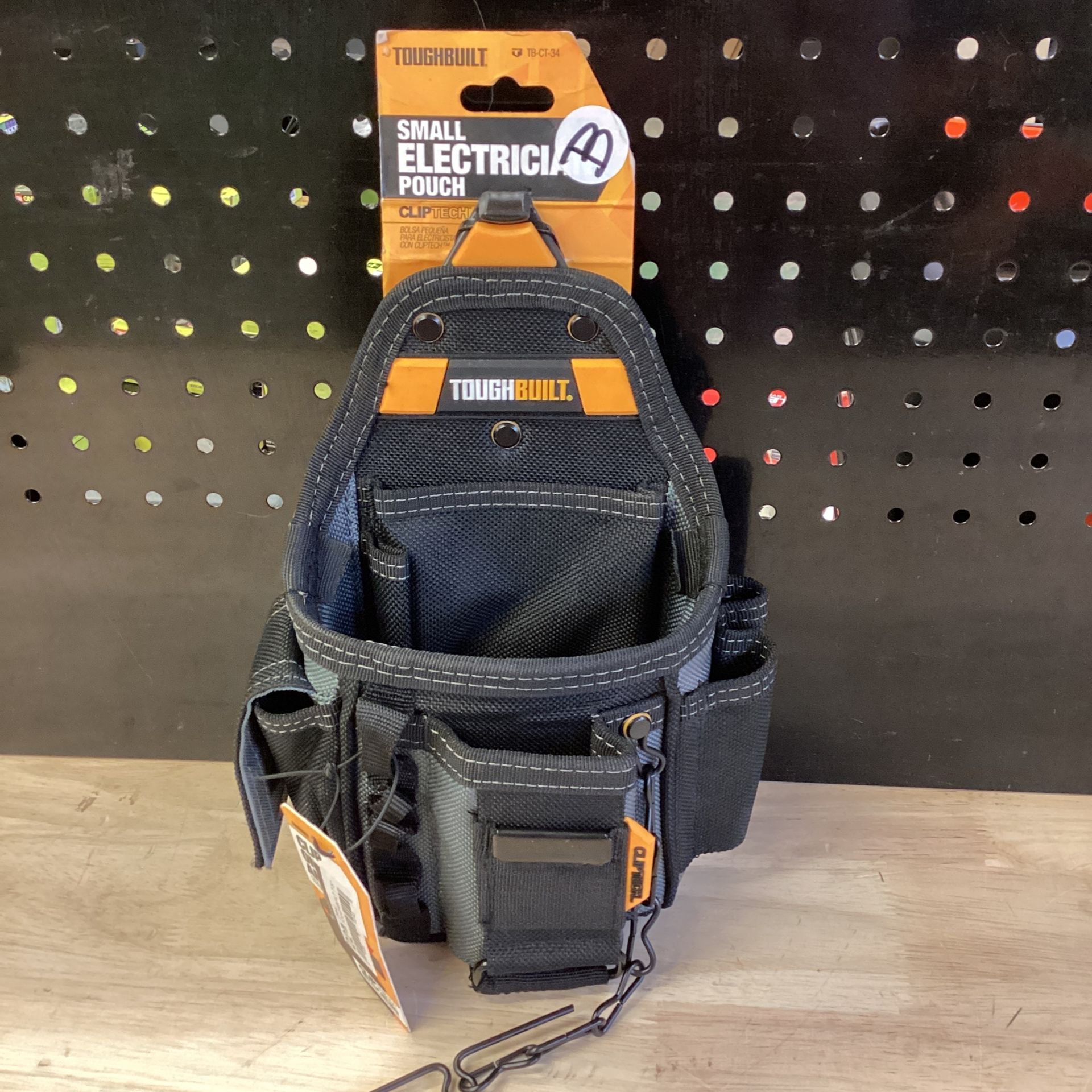 TOUGHBUILT 7.5" Small Electrician Pouch with ClipTech Hub and 13-pockets