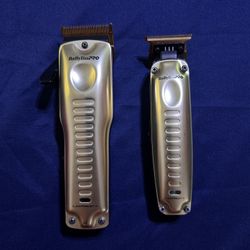 BaByliss Gold Lo-PROFX Clipper And Trimmer Set 