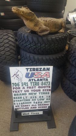 275 65 18 BRAND NEW TIRE TIRES $175 EACH $699 SET