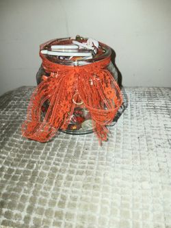 ♥️Red themed mystery jewelry jar