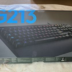 New G213 RGB Gaming Keyboard