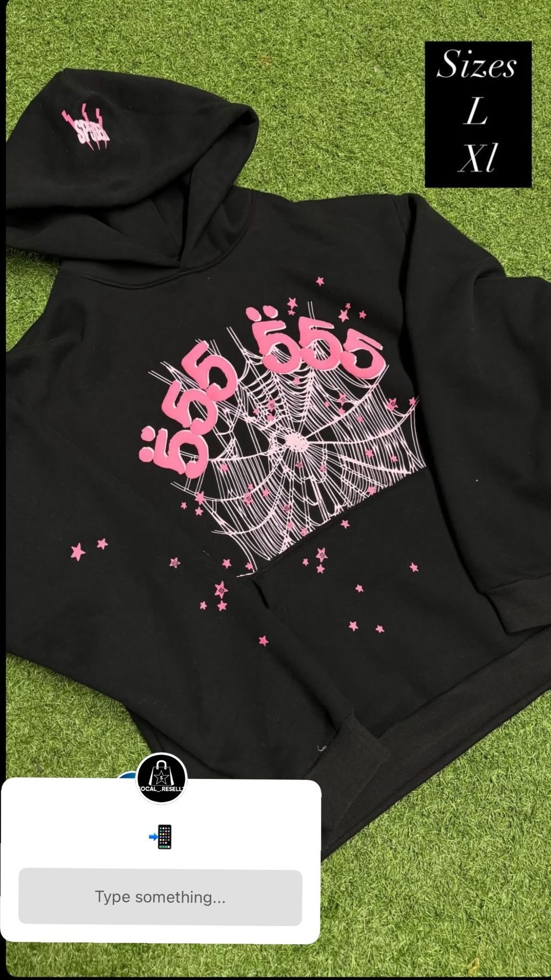 555 Pink Hoodie