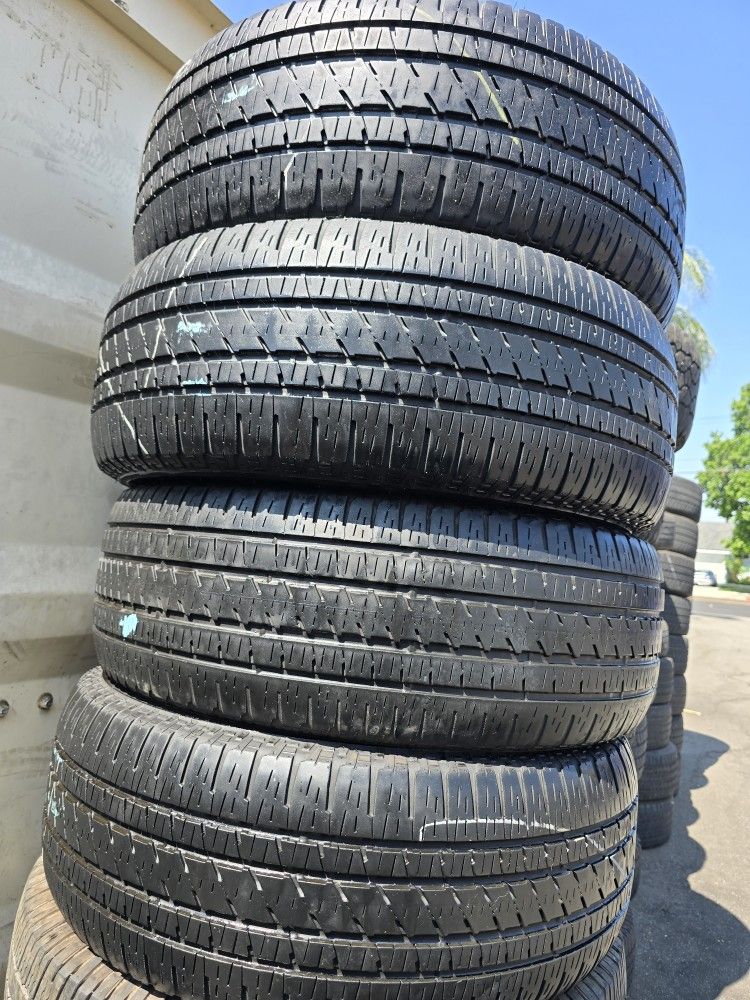 275 55 20 Tires 80% De Vida Las 4 De La Marca BRIDGESTONE