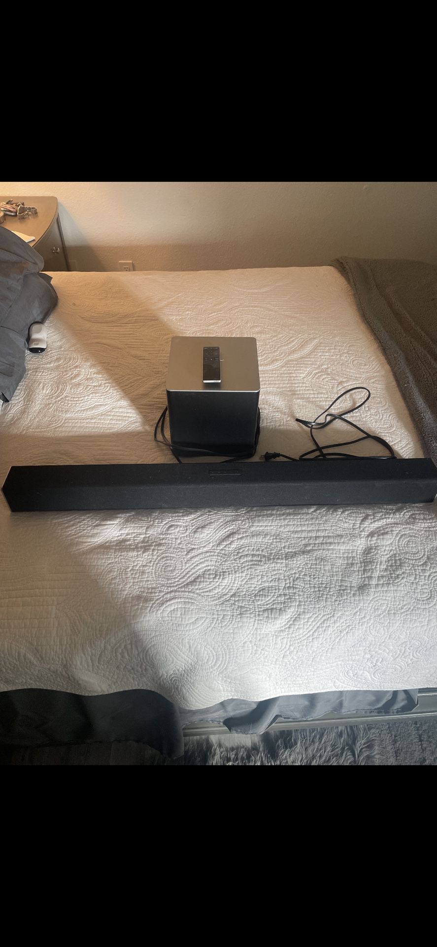 Vizio Sound Bar And Subwoofer