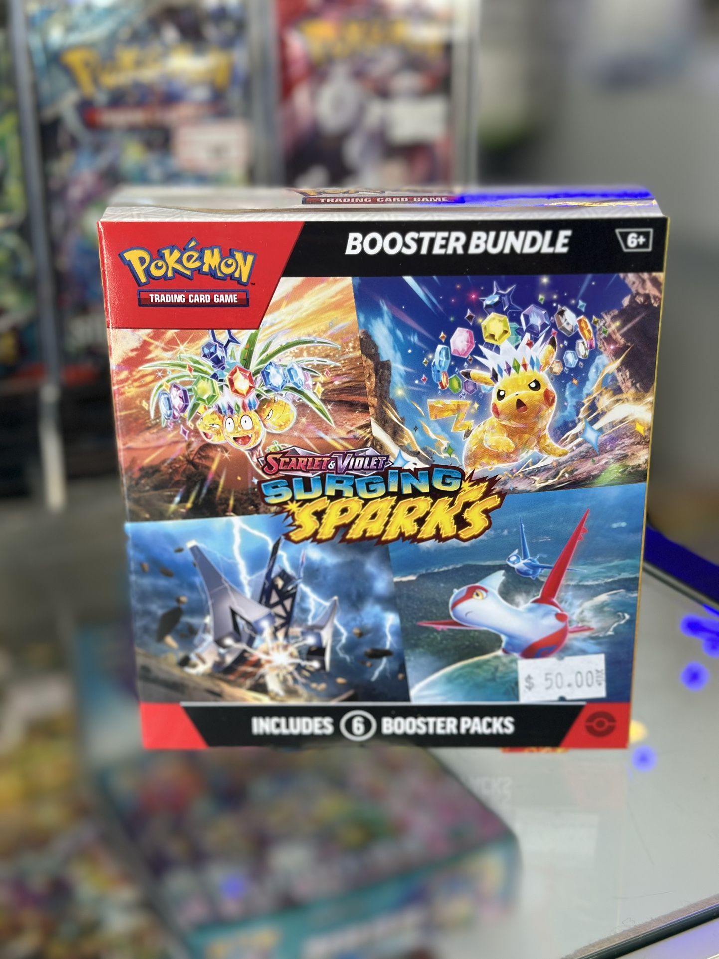 Pokémon Surging Sparks Booster Bundle