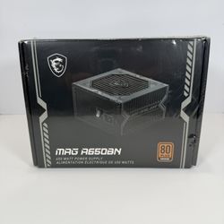 The MSI MAG A650BN Gaming Power Supply