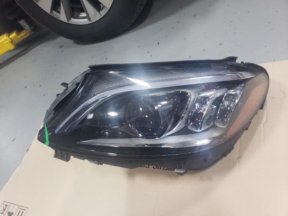 2019-2021 Mercedes C300 C43 C63 C-Class LED Headlight Left LH Side OEM