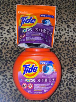 Tide pods bundle  both for $20 firm on price
