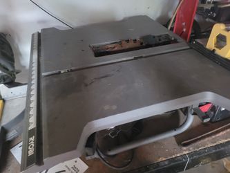Ryobi 10" Portable Electric Benchtop Table Saw