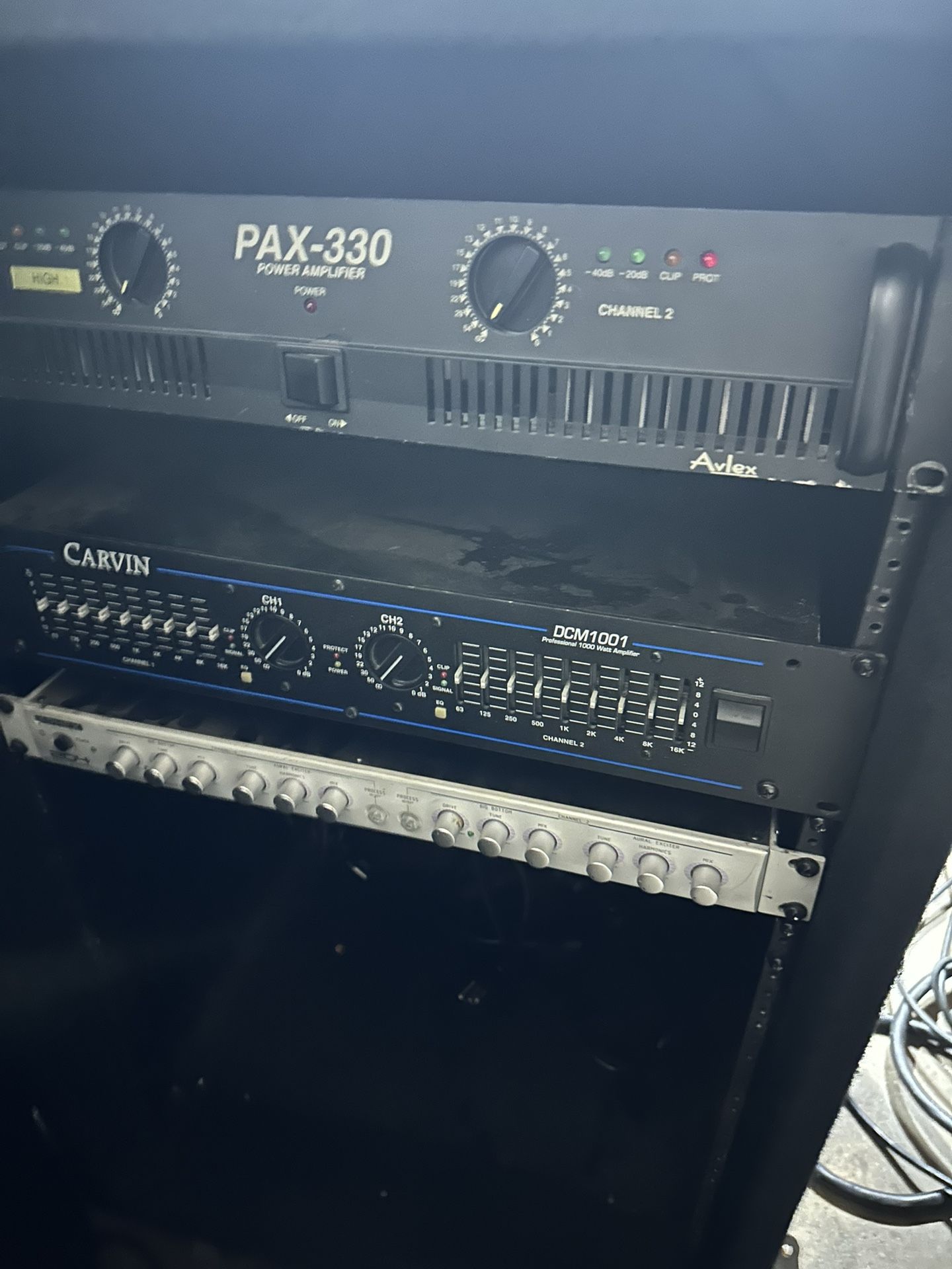 Selling 2 Amplifier and a Aural Exciter