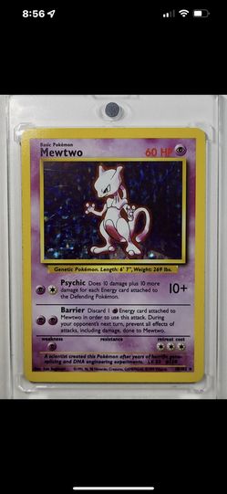 Pokémon Holo Mewtwo/Chansey