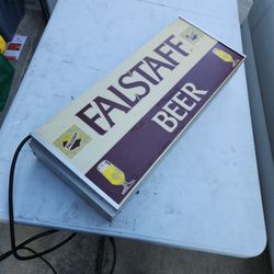 Vintage Falstaff Beer  Sign Bar Man Cave Advertising