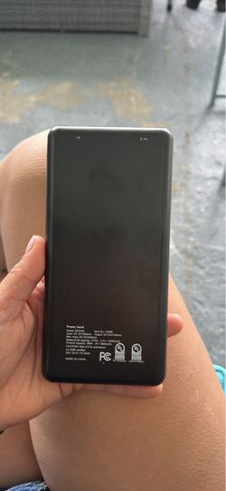 10,000mAh Portable Power Bank - Black