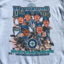 Seattle Mariners Vintage 1995 Sweatshirt American League Playoffs