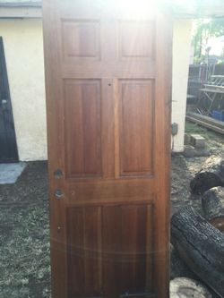 Solid wood door 30 x 79
