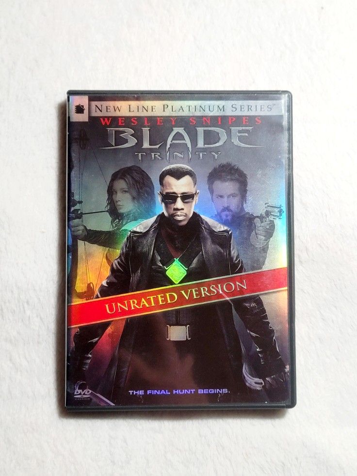 Blade Trinity DVD W/ Comic 2004