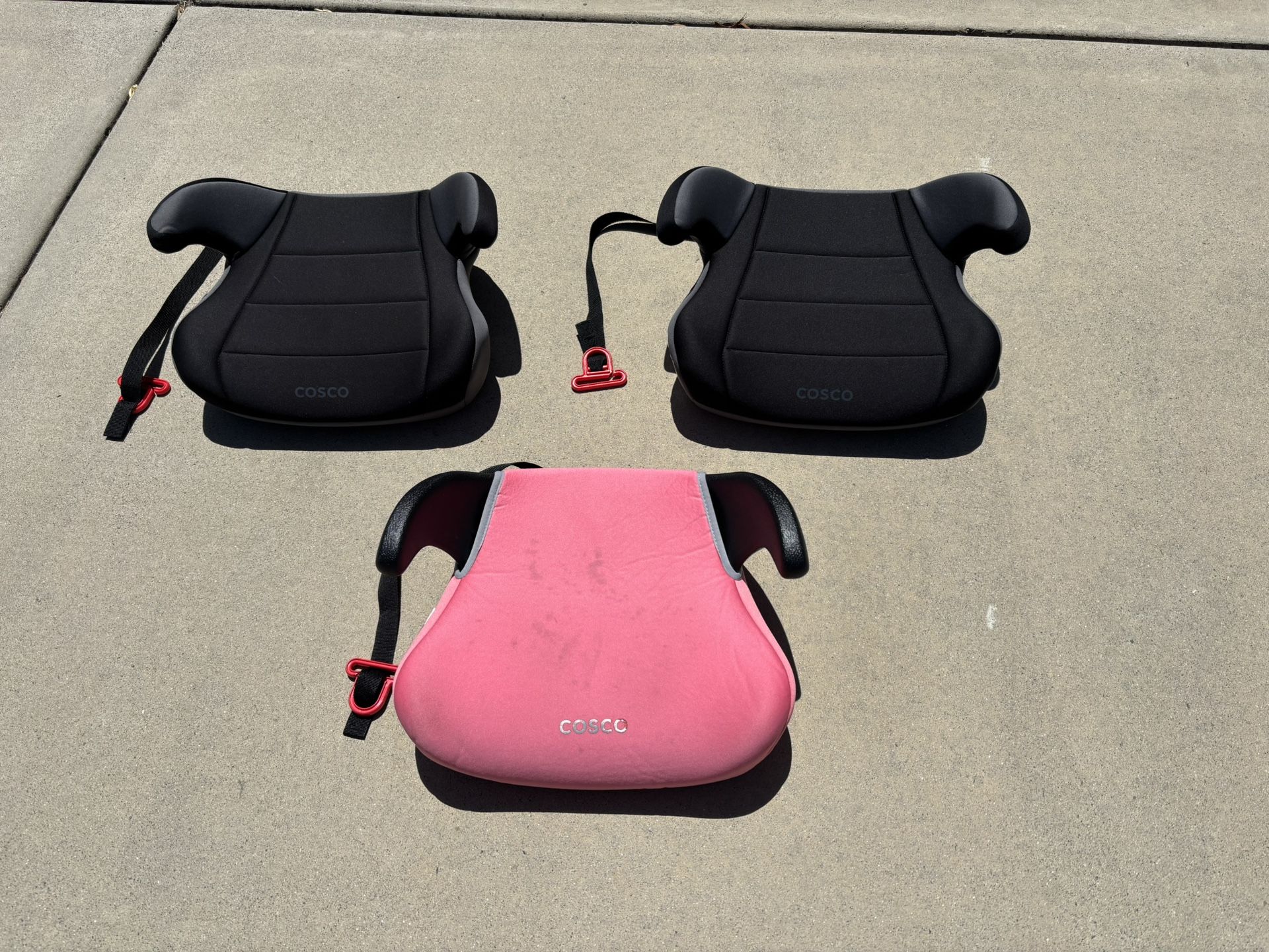 Car Booster Seats ($15 For All 3)