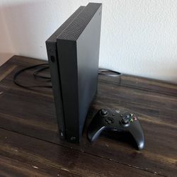 Xbox One X 1tb With Wall Mount 