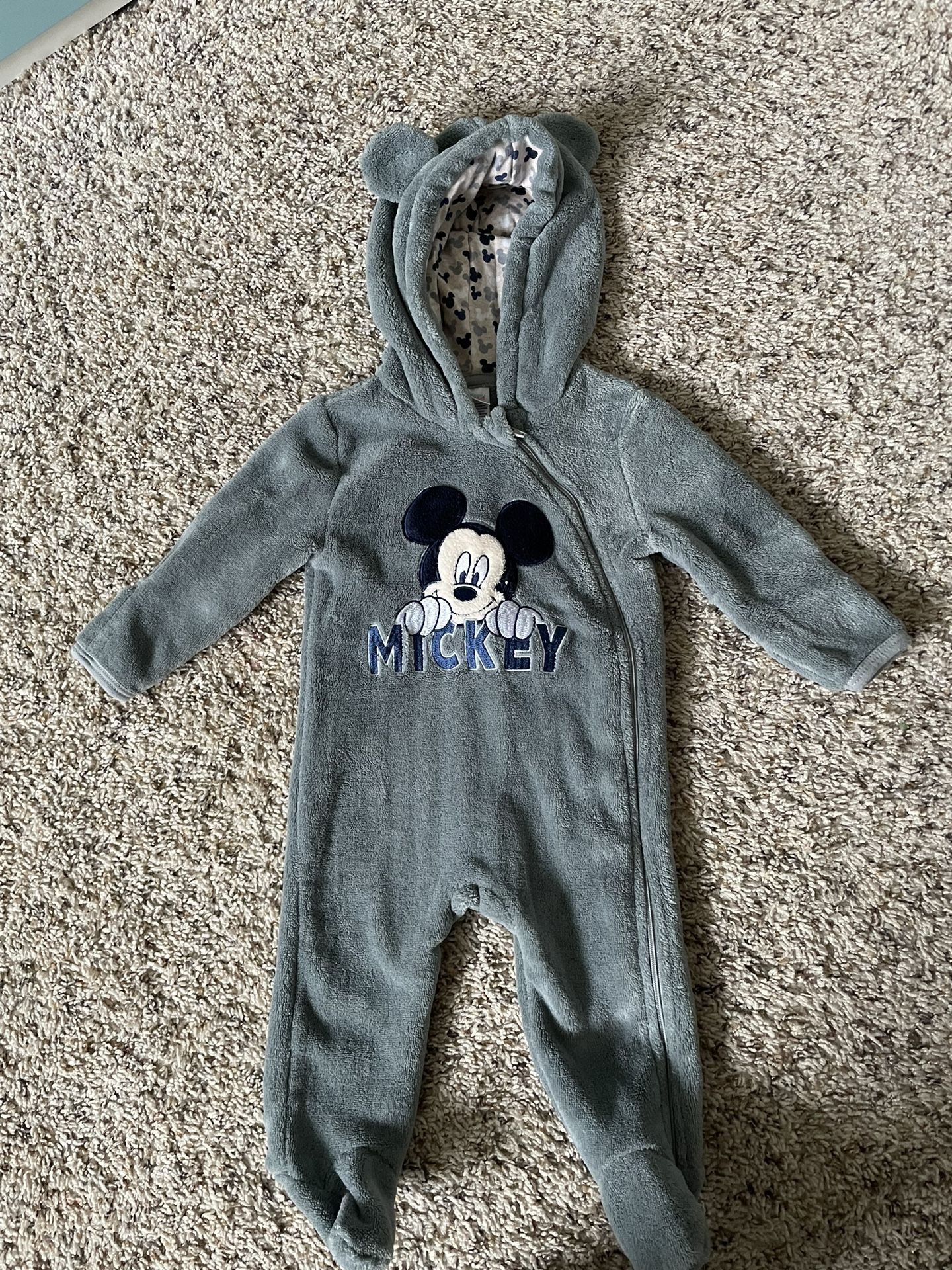 Disney Baby-Boys Mickey Mouse Pram with Ears