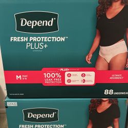Depend Women’s Diapers $60