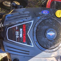 Lt2000 Craftsmam Riding Mower.  42" Deck And Bagger 20 HP