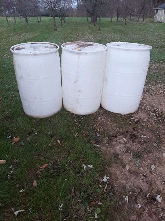 55 Gallon Food Grade Neoprene Barrels