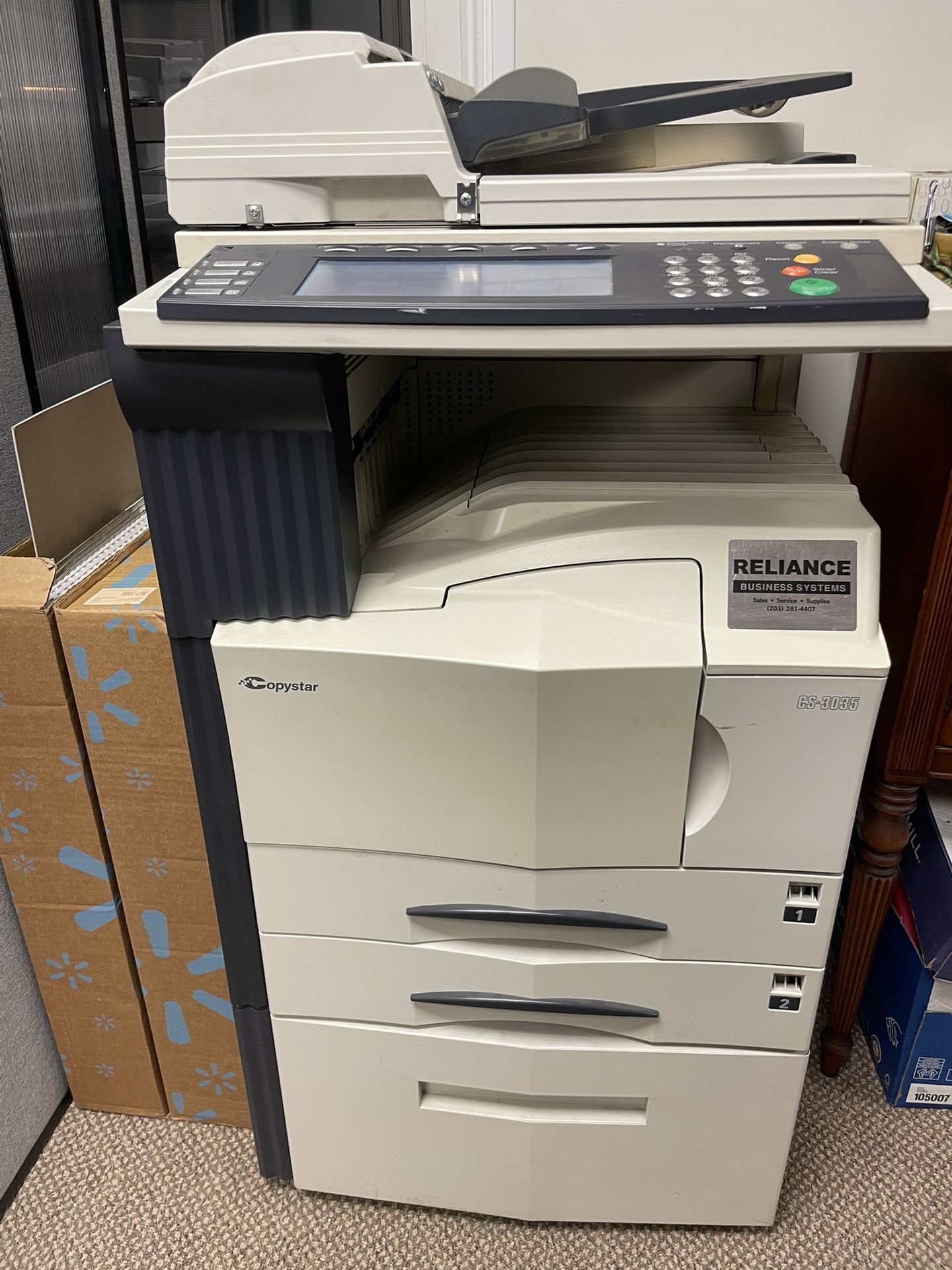 Kyocera Copystar Office Copier Printer Fax Machine