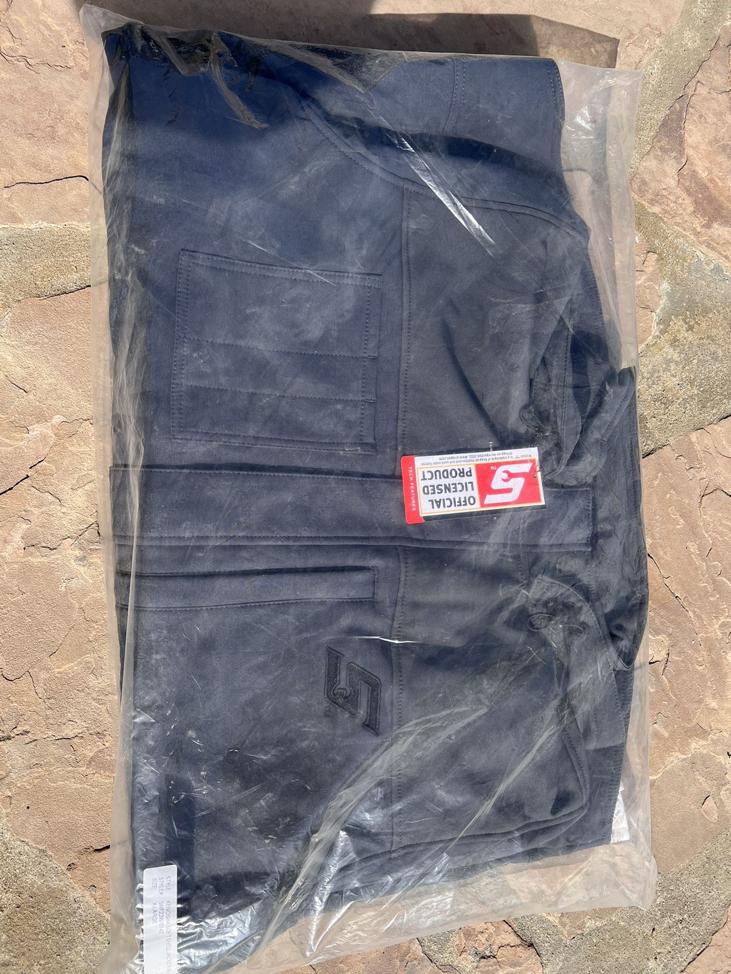 Snap On Kenosha Softshell Jacket/Iron Gate Men's X-Large Charcol Gray NWT