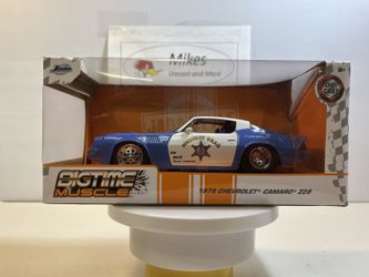 1979 Chevy Z/28 Highway Drag Diecast Model Car 1/24 Scale New In the Box By Jada