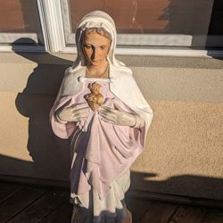 Virgin Maria Sculpture/ Statue 4ft

