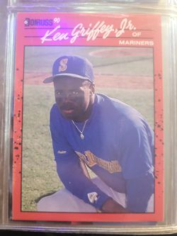 1990 Donruss Ken Griffey Jr Card With Multiple Errors