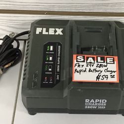 Flex 24V 280W Rapid Battery Charger 